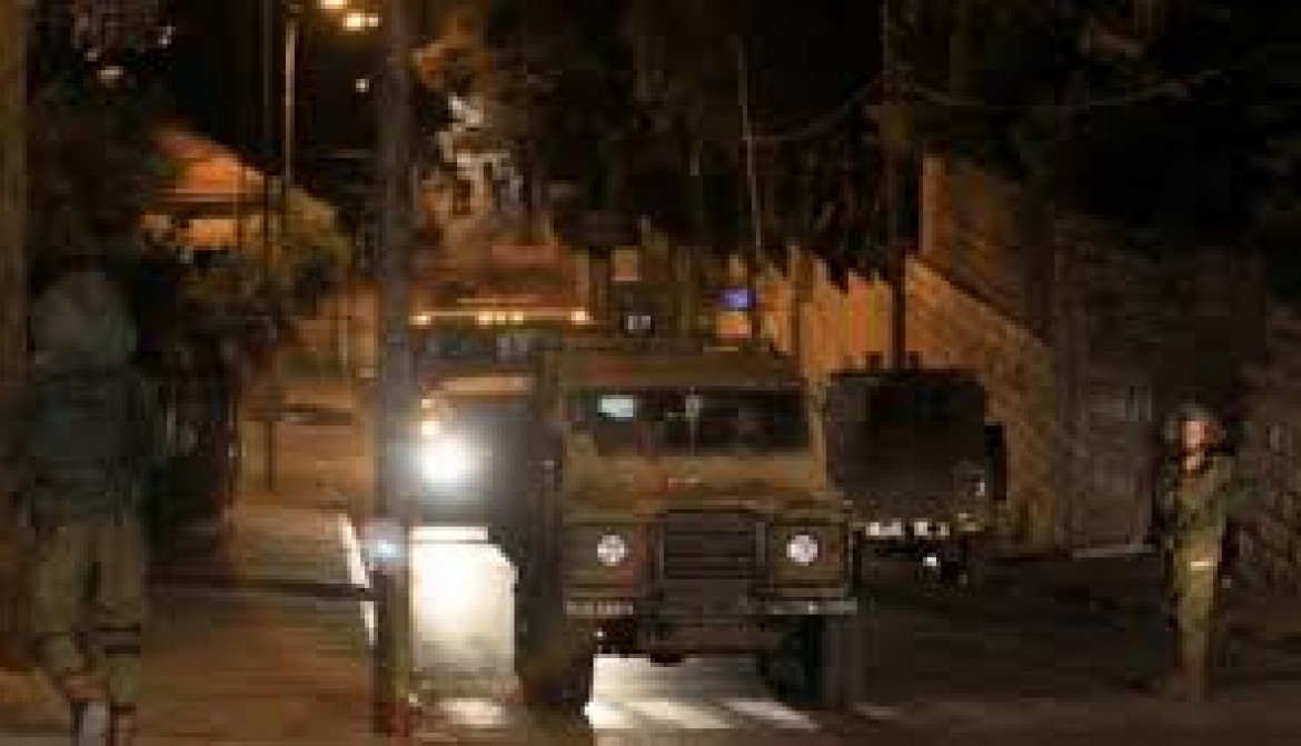 حملة اعتقالات عسكرية واسعة بقلقيلية وجنين