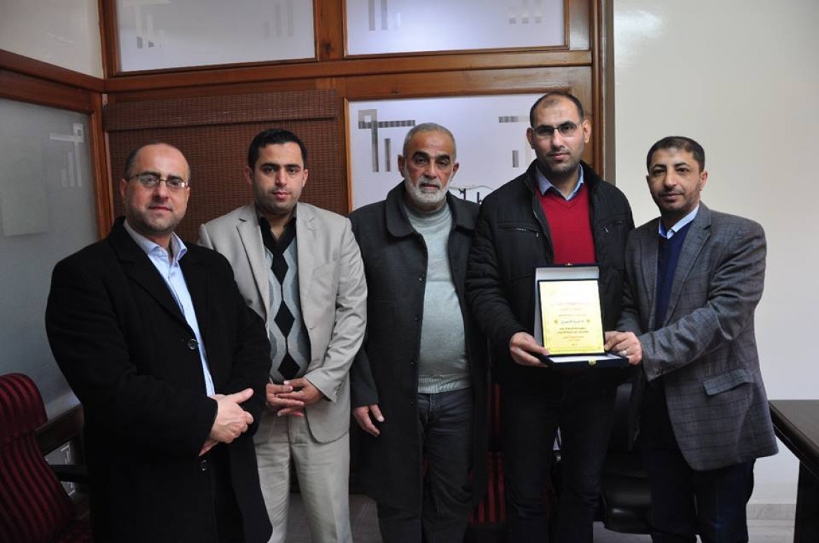 إدارة إذاعة صوت الأسرى و وفد مؤسسة مهجة القدس للشهداء والأسرى