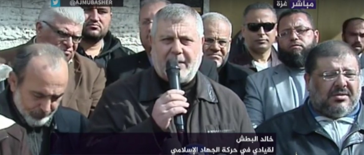 القيادي في حركة الجهاد الاسلامي خالد البطش