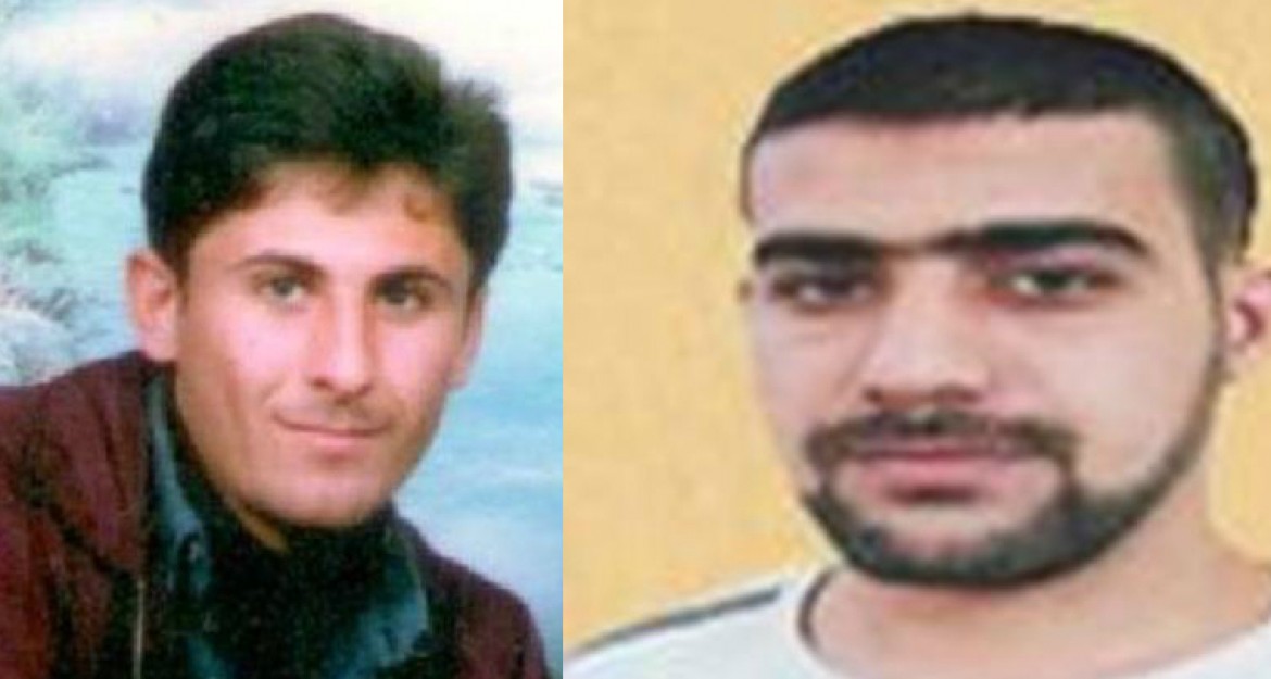 الاسيرين حسام عدنان توفيق عابد و أمجد محمود يوسف الديك