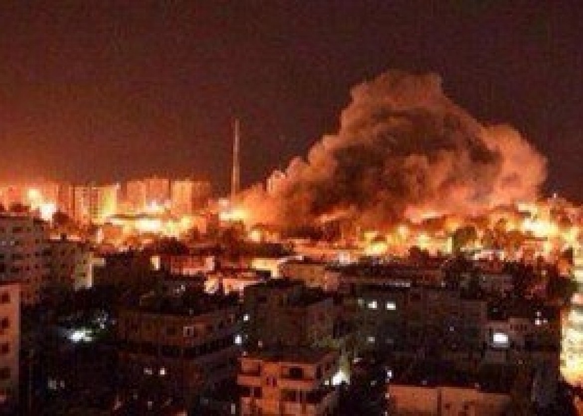 إصابة مواطن بتجدد القصف شمال القطاع