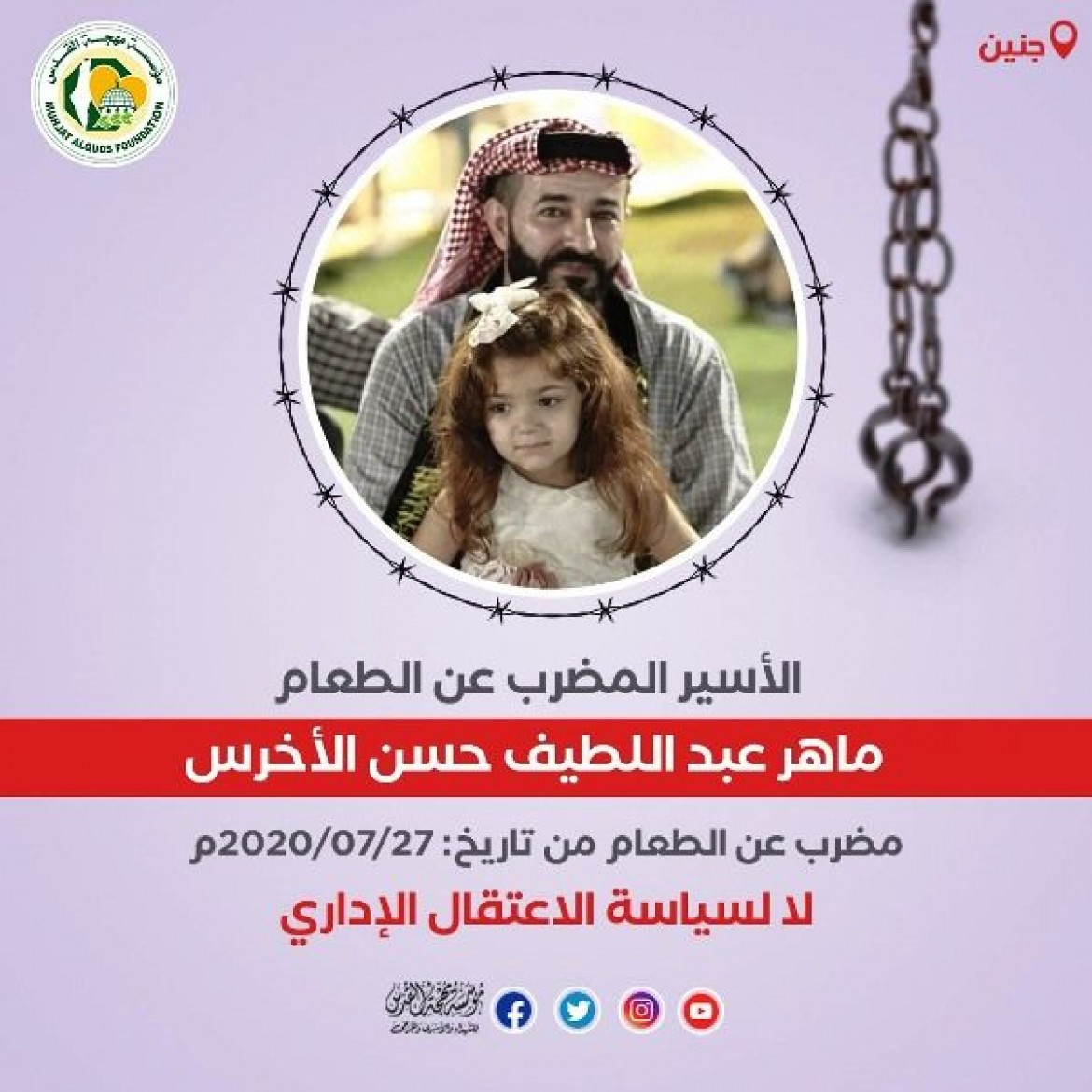 الأسير ماهر الأخرس