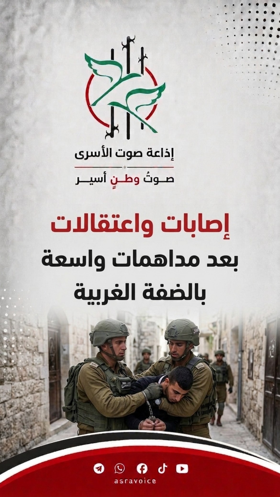 إصابات واعتقالات بعد مداهمات واسعة بالضفة الغربية