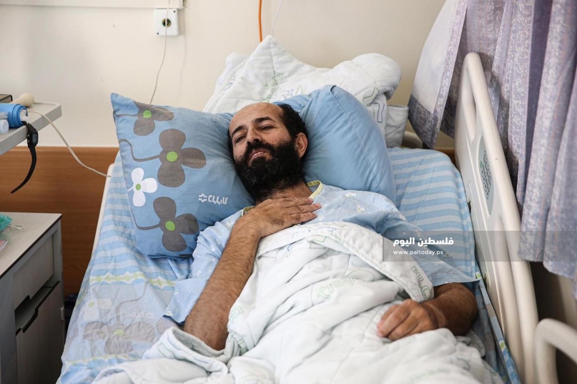 الاسير المضرب عن الطعام ماهر الاخرس