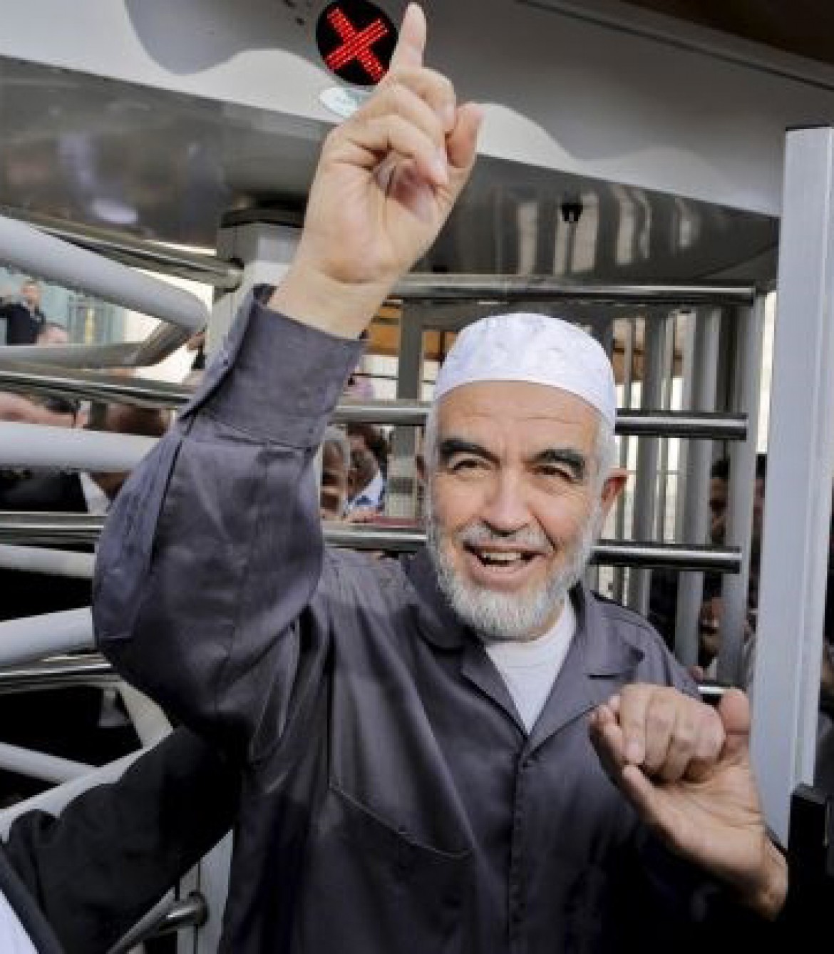 الشيخ رائد صلاح رئيس الحركة الإسلامية