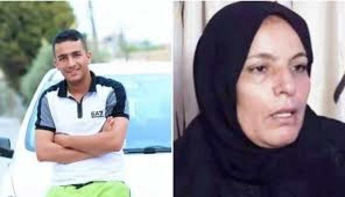 والدة الشهيد اشرف نعالوة