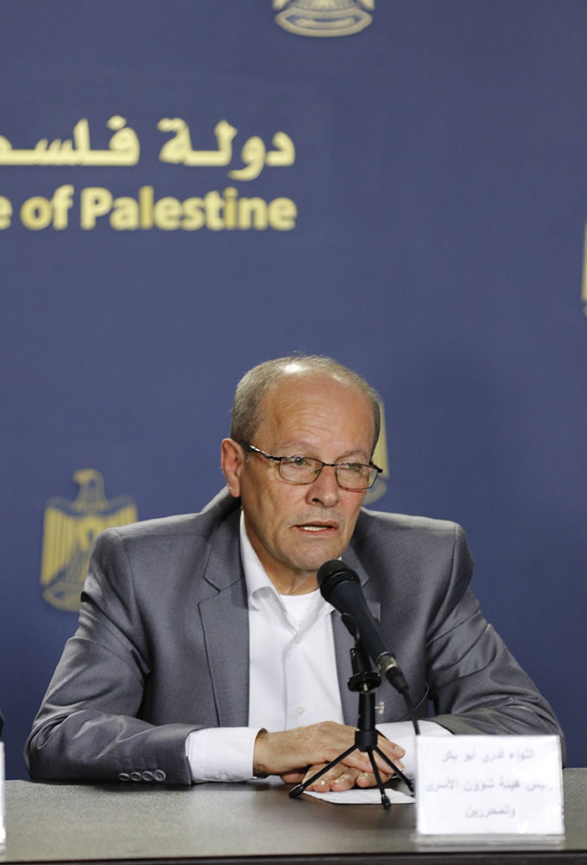 رئيس هيئة شؤون الأسرى والمحررين قدري أبو بكر