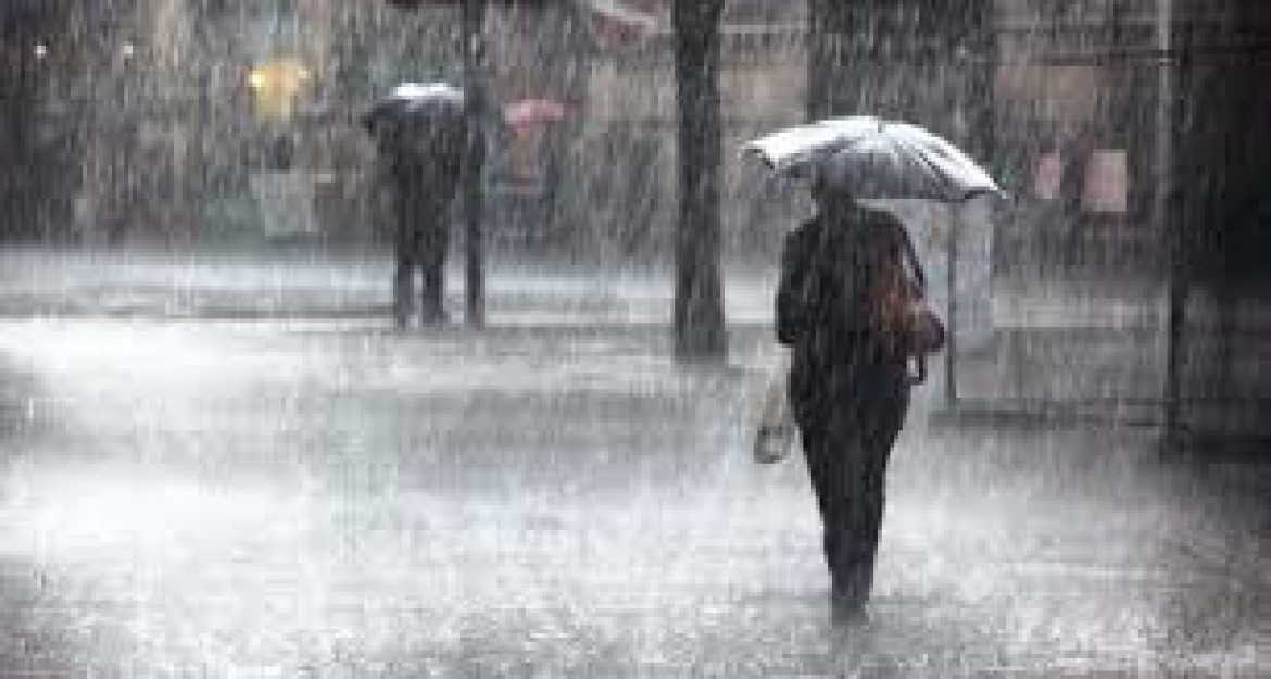 منخفض جوي بارد وماطر اليوم