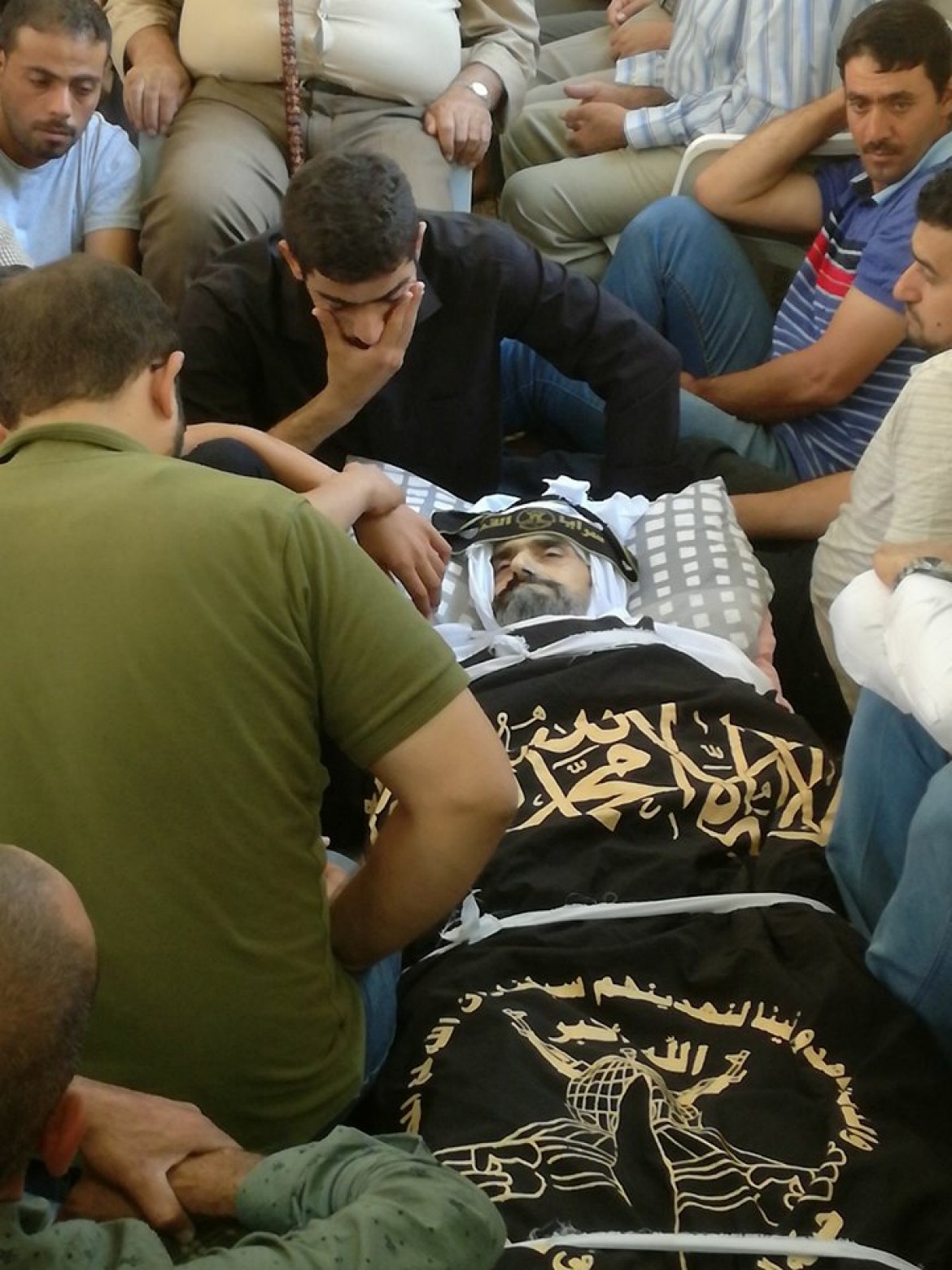 جثمان الأسير المحرر الشهيد زياد شعيبات