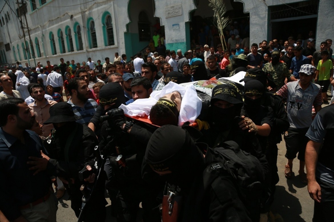 موكب جنازة الشهيد المجاهد 