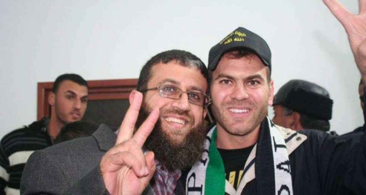 الأسير بلال ذياب والشيخ المحرر خضر عدنان