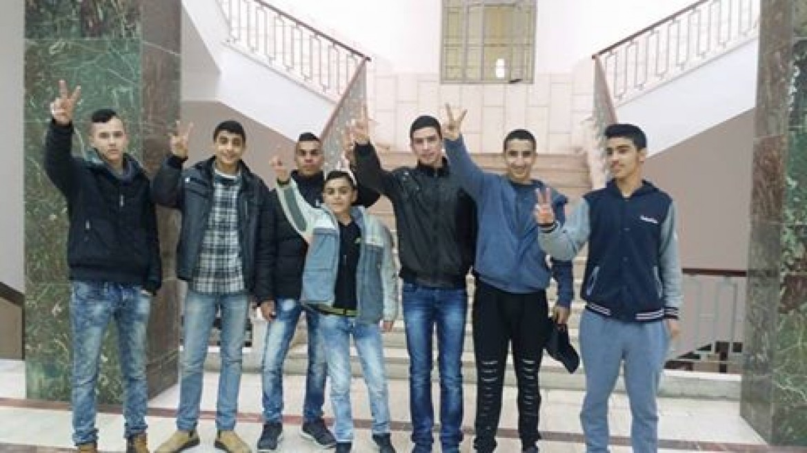 ستة اطفال مقدسيين