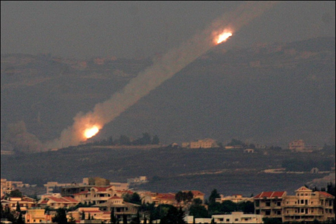 سقوط صواريخ شمال الكيان