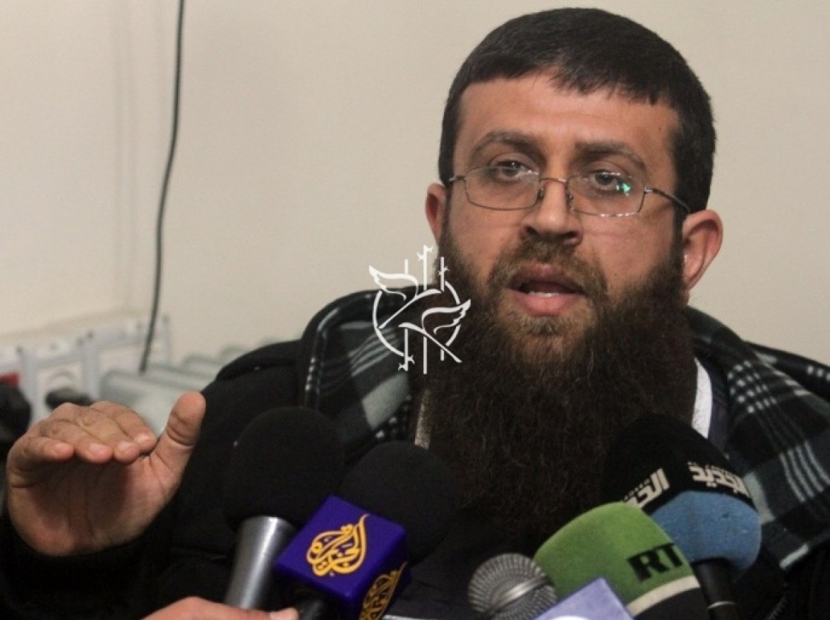 الاسير المضرب عن الطعام في سجون الاحتلال القيادي في الجهاد الاسلامي خضر عدنان